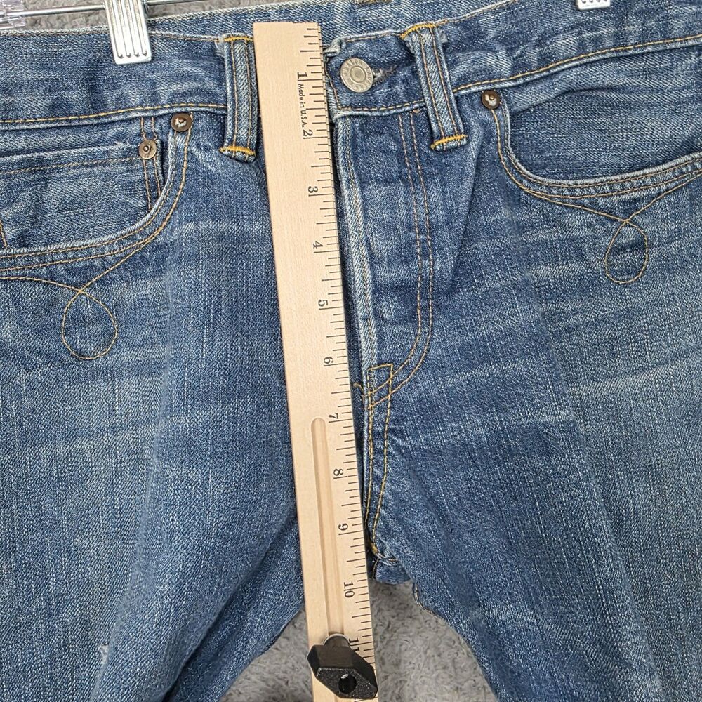 Double RL RRL Jeans Women's 30x34 Blue Japan Woven Selvedge Denim - Picture 11 of 13